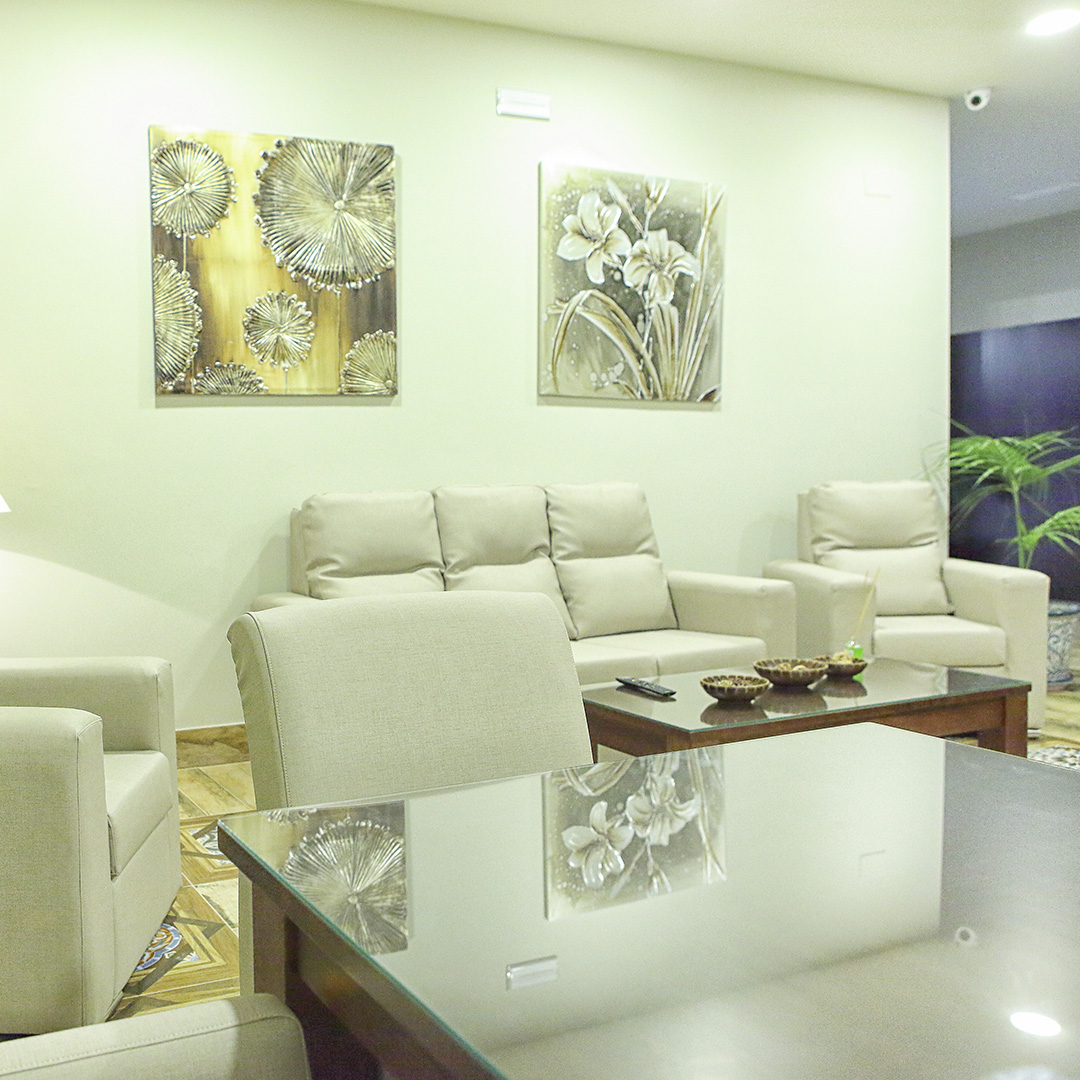 Sala de Estar - Hostal Garlu